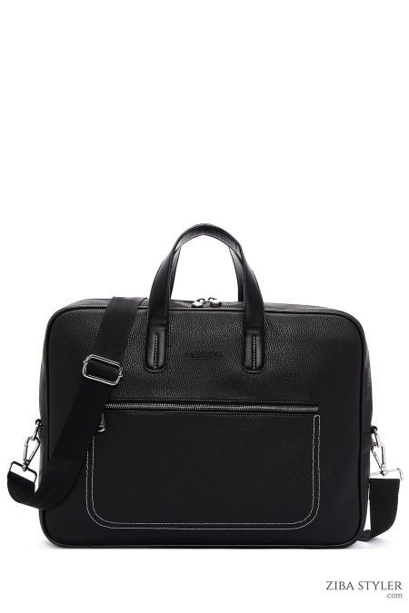 کیف اداری مردانه مشکی دری مد