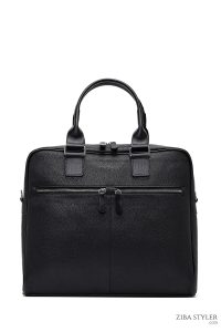 کیف اداری مردانه مشکی دری مد