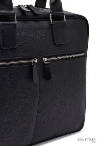 کیف اداری مردانه مشکی دری مد