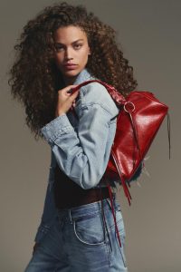 کیف بولینگ زنانه افکت ترک‌دار زارا – ZARA