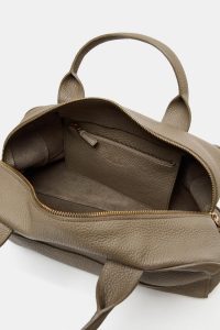 کیف بولینگ زنانه چرمی کشیده زارا – ZARA