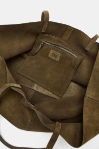 کیف توت زنانه بزرگ جیر زارا – ZARA