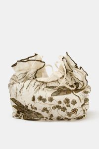 کیف توت زنانه جزئیات گلدوزی زارا – ZARA