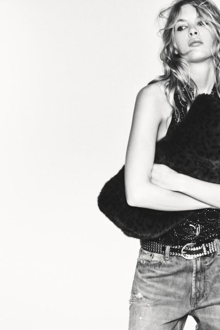 کیف توت زنانه خز مصنوعی زارا – ZARA