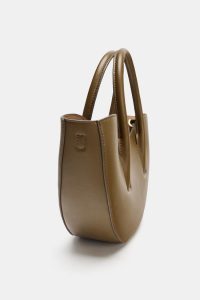 کیف توت زنانه کوچک بیضی زارا – ZARA