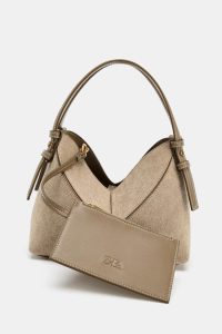 کیف توت زنانه کوچک دوخت‌نما زارا – ZARA