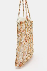 کیف دستی زنانه بافت‌دار حصیری زارا – ZARA