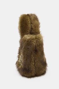 کیف دستی زنانه خز مصنوعی براق زارا – ZARA