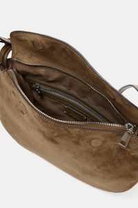 کیف دستی زنانه چرمی درب‌دار زارا – ZARA