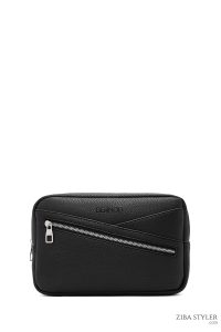 کیف دستی مردانه مشکی مینی دری مد