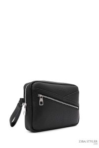 کیف دستی مردانه مشکی مینی دری مد