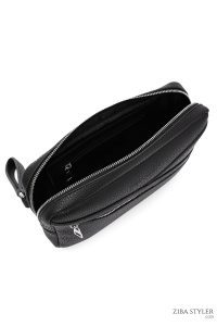 کیف دستی مردانه مشکی مینی دری مد