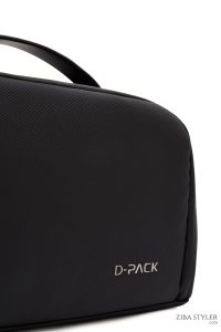 کیف دستی پارچه‌ای مردانه مشکی D-Pack دری مد