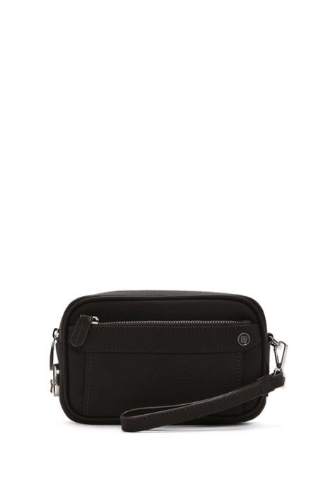 کیف دستی چرم قهوه ای مردانه