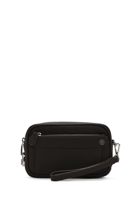 کیف دستی چرم قهوه ای مردانه