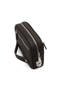 کیف دستی چرم قهوه ای مردانه