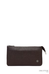 کیف دستی چرمی مردانه قهوه‌ای دری مد