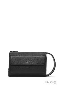 کیف دستی چرمی مردانه مشکی دری مد