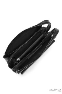 کیف دستی چرمی مردانه مشکی دری مد