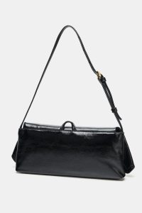 کیف دوشی زنانه چرمی درب‌دار زارا – ZARA