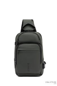 کیف دوشی مردانه سبز ارتشی تکنولوژیک D-Pack دری مد