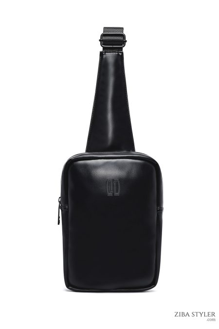 کیف دوشی کوچک مردانه مشکی دری مد