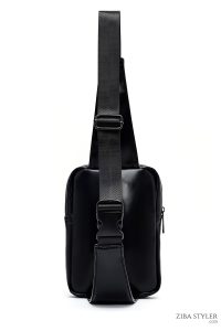 کیف دوشی کوچک مردانه مشکی دری مد