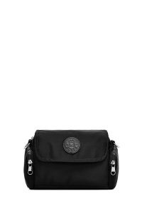 کیف زنانه کراس بادی پارچه‌ای مشکی دری مد