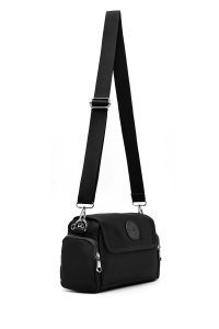 کیف زنانه کراس بادی پارچه‌ای مشکی دری مد