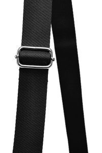 کیف زنانه کراس بادی پارچه‌ای مشکی دری مد