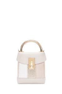 کیف زنانه کراس بادی کرم دوشی بلند دری مد