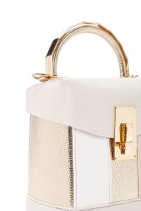 کیف زنانه کراس بادی کرم دوشی بلند دری مد