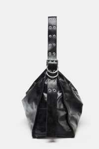 کیف سطلی زنانه بزرگ پانچ فلزی زارا – ZARA