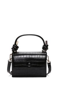 کیف شانه ای مشکی زنانه دری مد