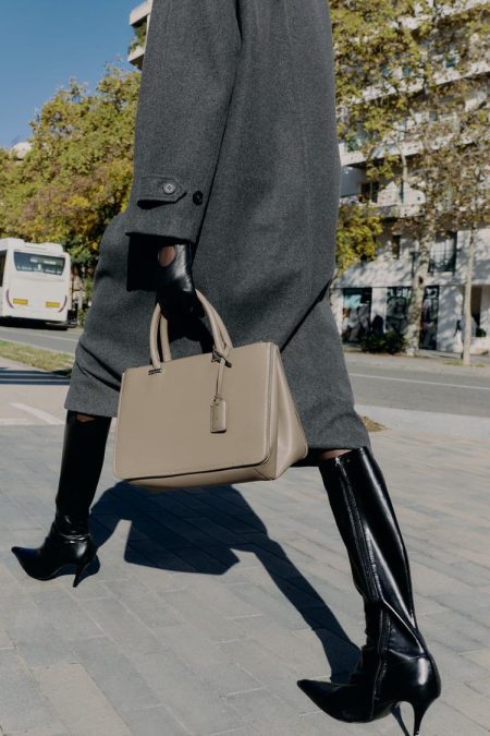 کیف شهری زنانه دو دسته زارا – ZARA