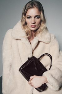 کیف شهری زنانه کوچک چرمی زارا – ZARA