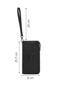 کیف مردانه چرم مشکی