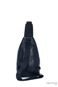 کیف مردانه چرمی آبی سرمه ای دری مد