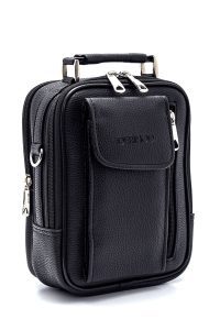 کیف مسنجر مشکی مردانه دری مد