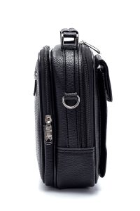 کیف مسنجر مشکی مردانه دری مد