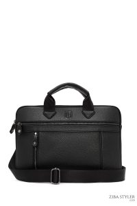 کیف مشکی مردانه دری مد