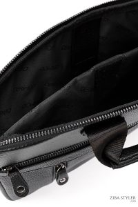 کیف مشکی مردانه دری مد