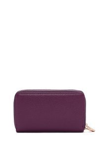 کیف پول بنفش زنانه دری مد