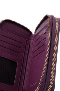 کیف پول بنفش زنانه دری مد