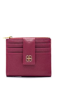 کیف پول صورتی زنانه دری مد