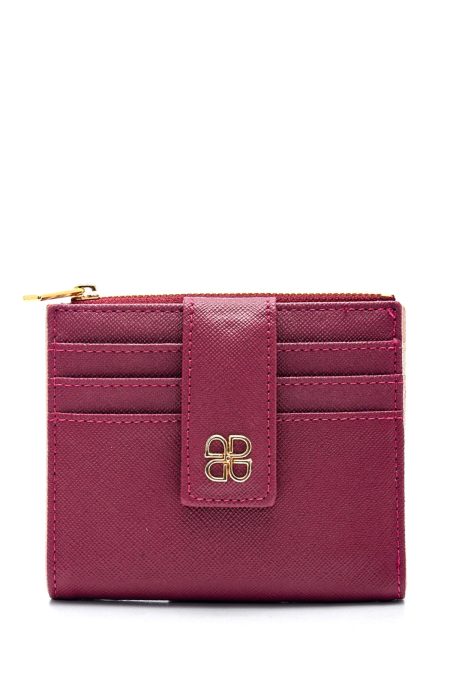 کیف پول صورتی زنانه دری مد