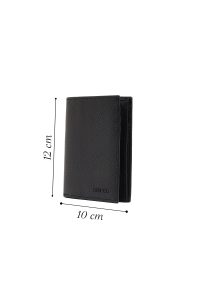 کیف پول مردانه چرمی مشکی دری مد