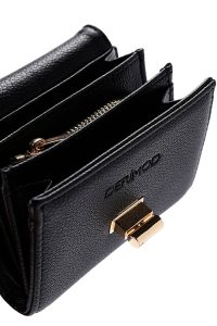 کیف پول مشکی زنانه دری مد