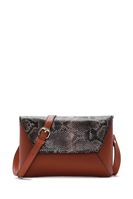 کیف کراس بادی بند بلند نارنجی زنانه دری مد