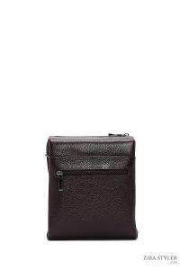 کیف کراس بادی قهوه ای مردانه دری مد